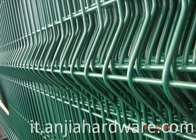 pvc coated wire mesh panel